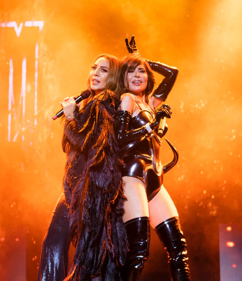 Gloria Trevi y Mónica Naranjo