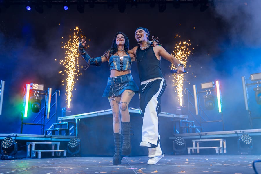 Abraham Mateo y Nil Moliner