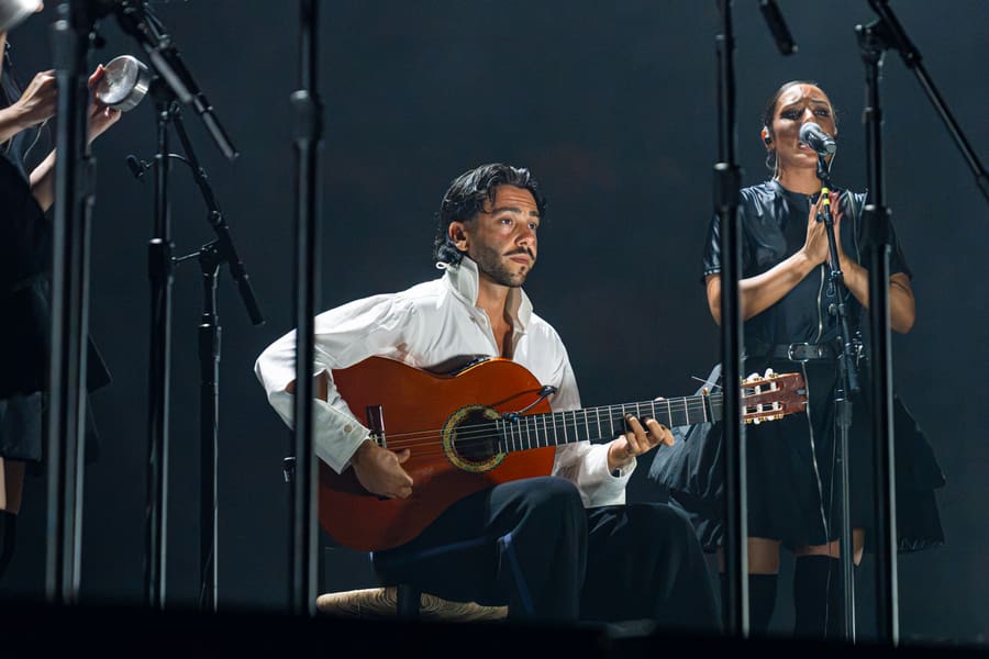 Soleá Morente, Yerai Cortés y Estrella Morente