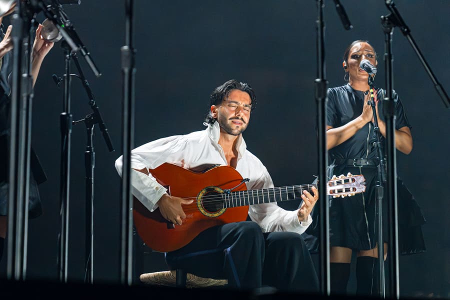 Soleá Morente, Yerai Cortés y Estrella Morente