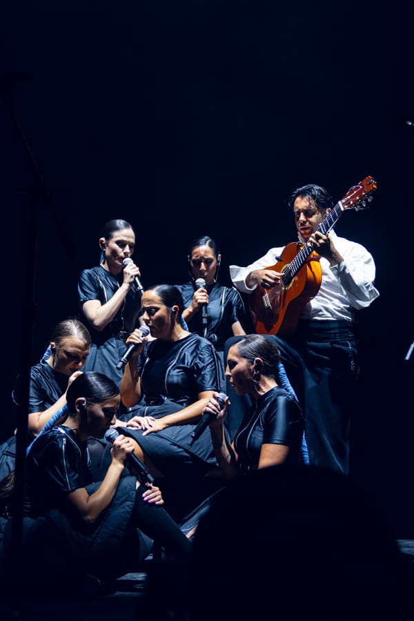 Soleá Morente, Yerai Cortés y Estrella Morente